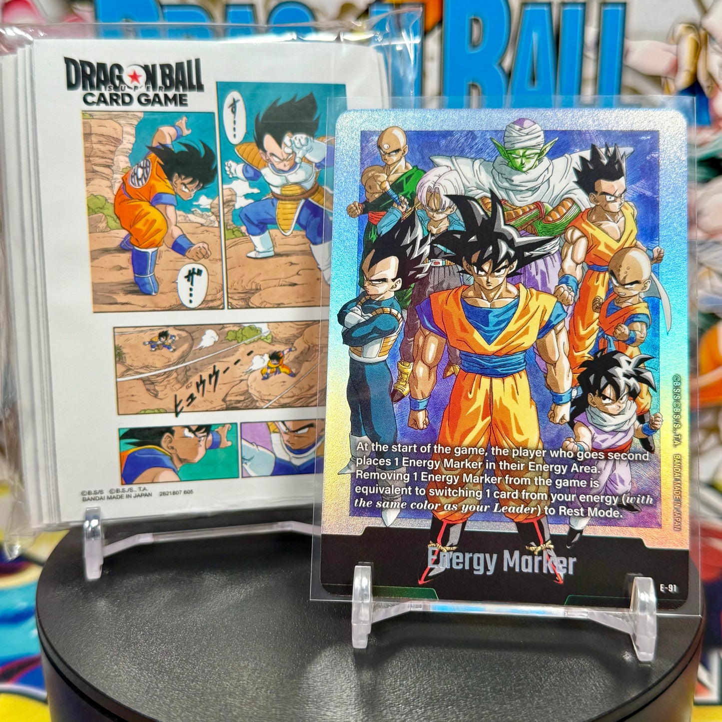 Dragon Ball Super Fusion World Illustrations 01 Energy Marker & Card Sleeves