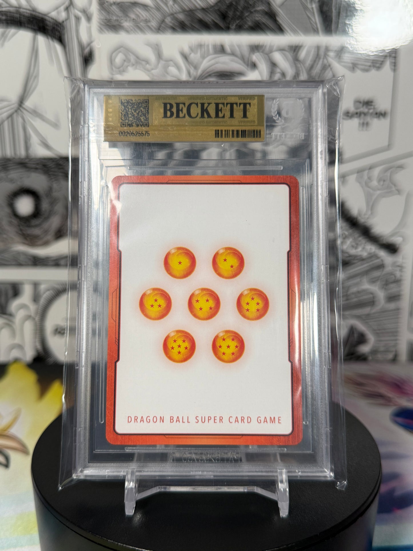 Dragon Ball Super Fusion World 2nd Anniversary Gogeta Gold Alt Art Energy Marker BGS 9.5