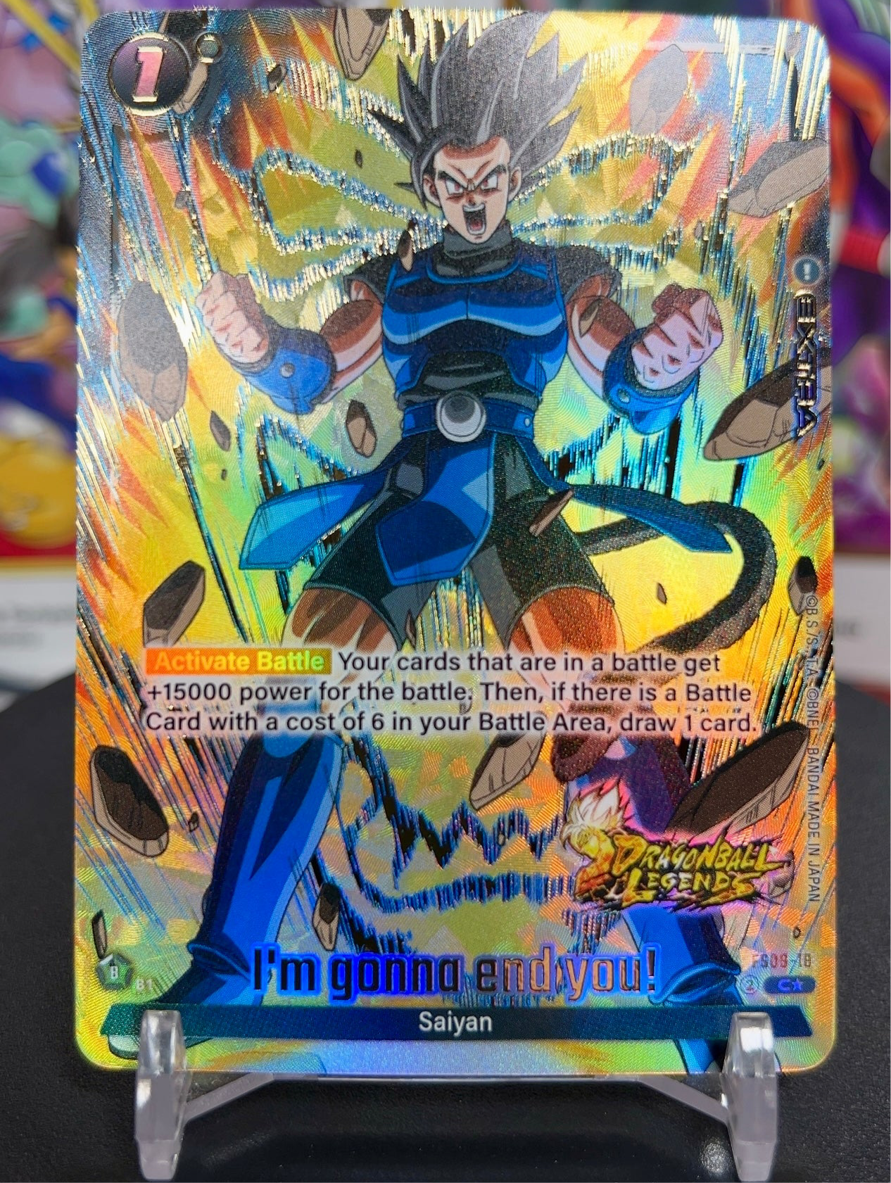 Fusion World Shallot Starter Deck I’m Gonna End You! Gold Stamp Alt Art