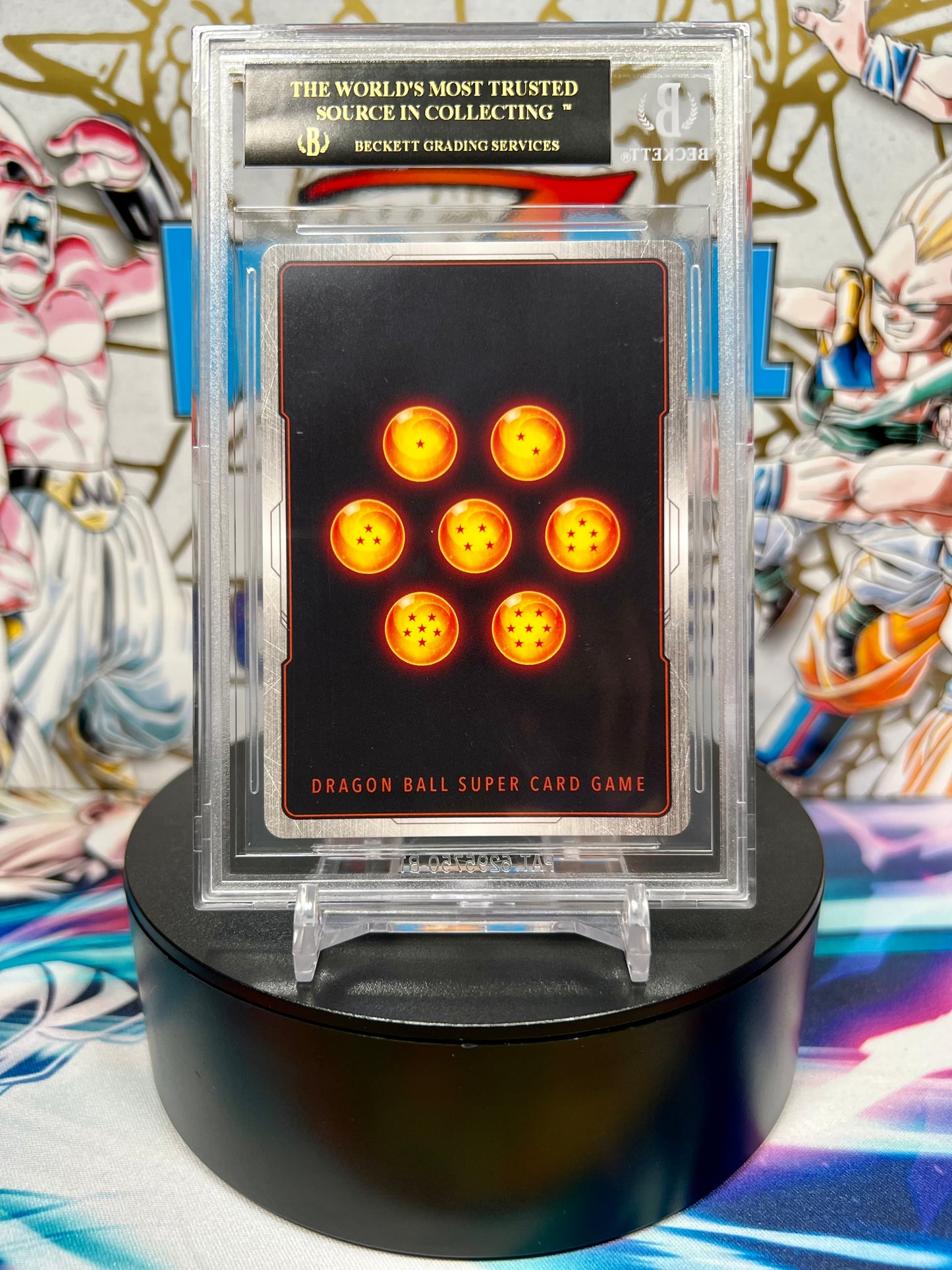 Dragon Ball Super Masters Son Goku vs Frieza, Final Battle Wish Dragon Ball Rare BGS 10 Black Label Slab