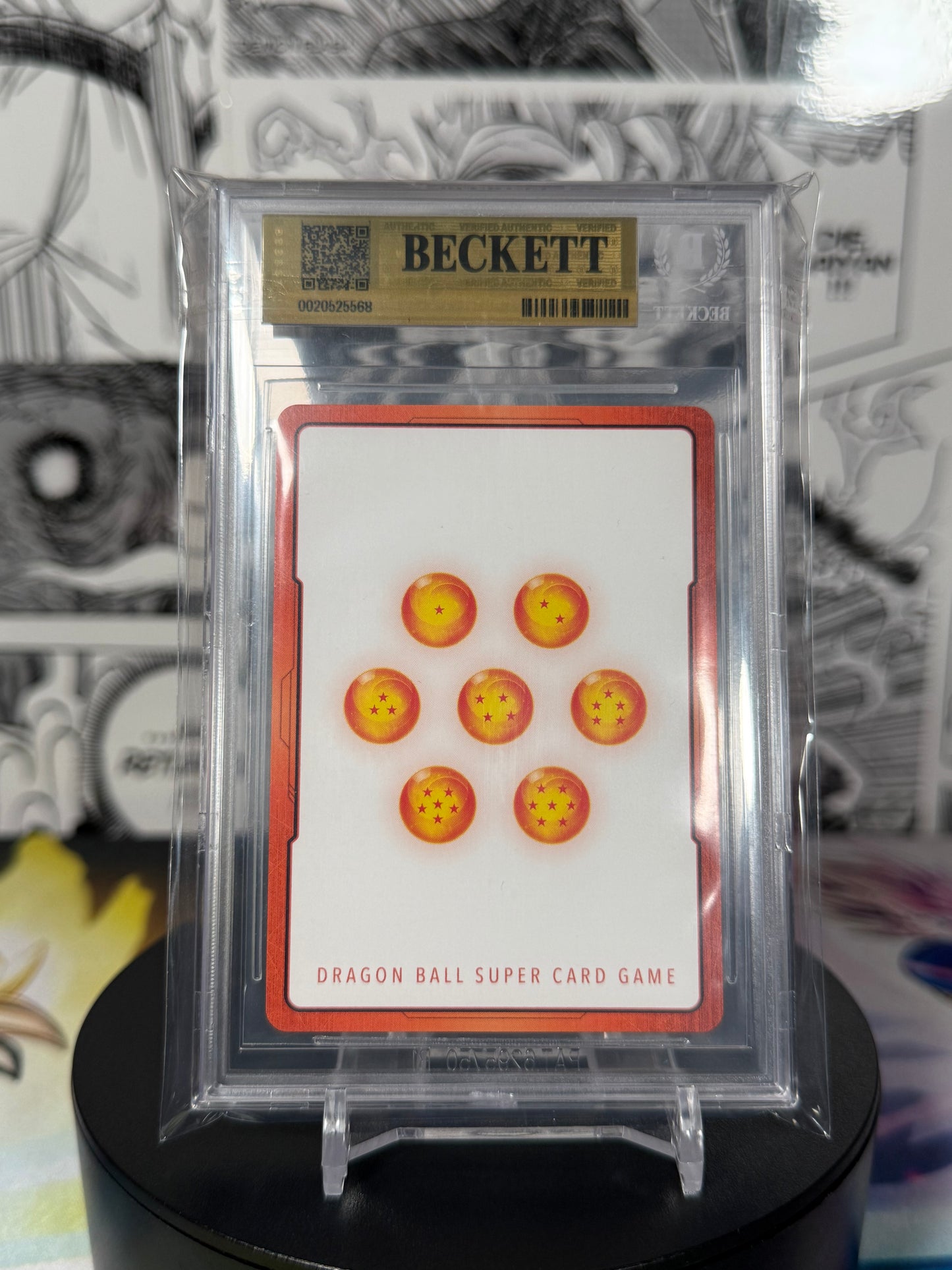 Dragon Ball Super Fusion World 2nd Anniversary Gogeta Gold Alt Art Energy Maker BGS 9.5 Slab #0020525568