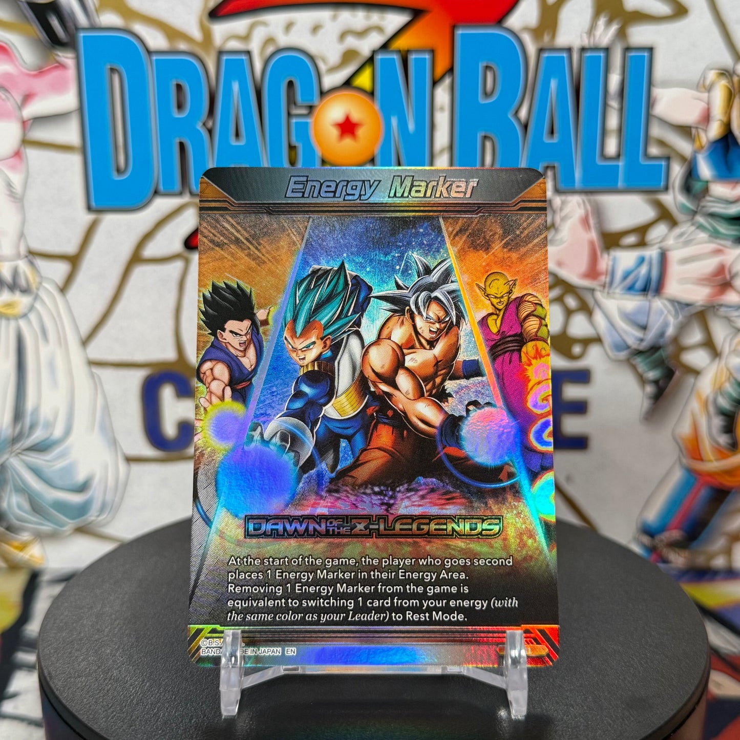 Dragon Ball Super Masters Dawn of the Z-Legends Silver Foil Energy Marker