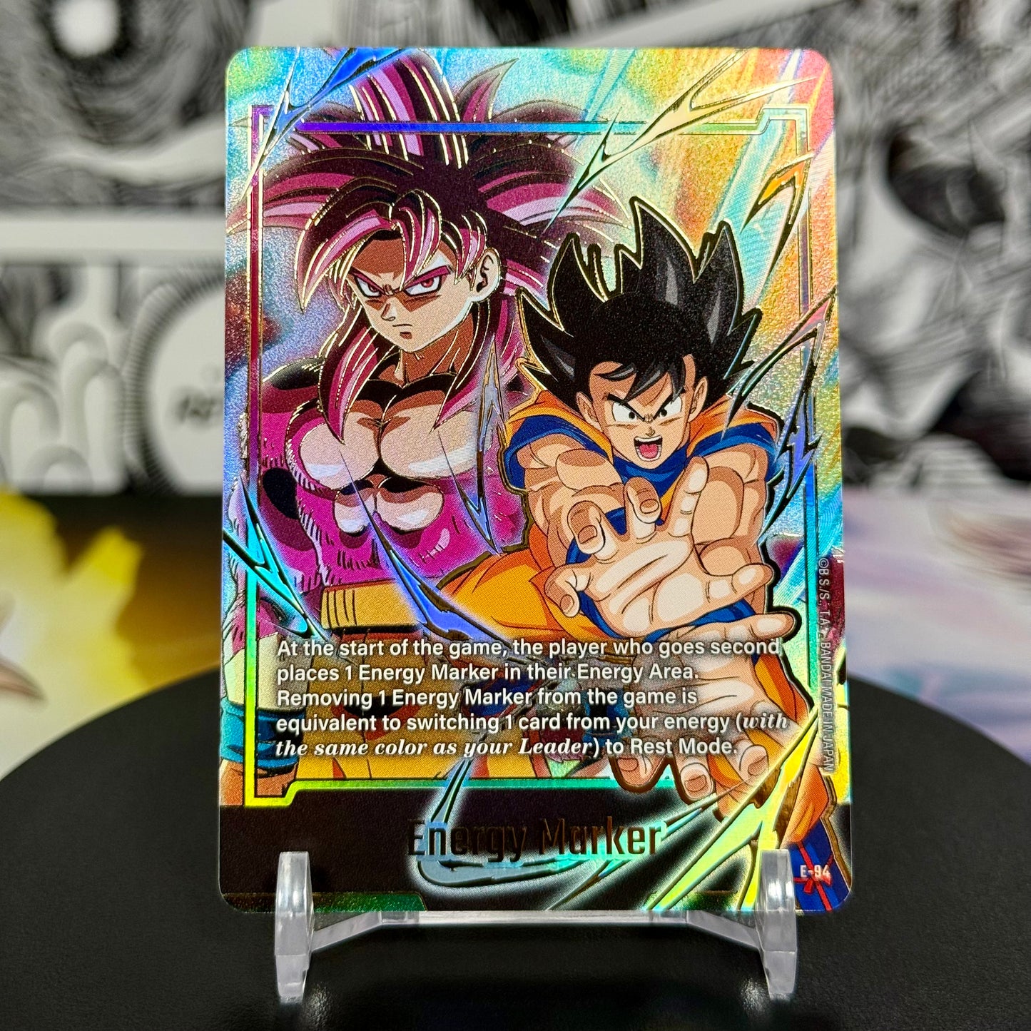 Dragon Ball Super Fusion World Premium Card Collection Son Goku Energy Marker