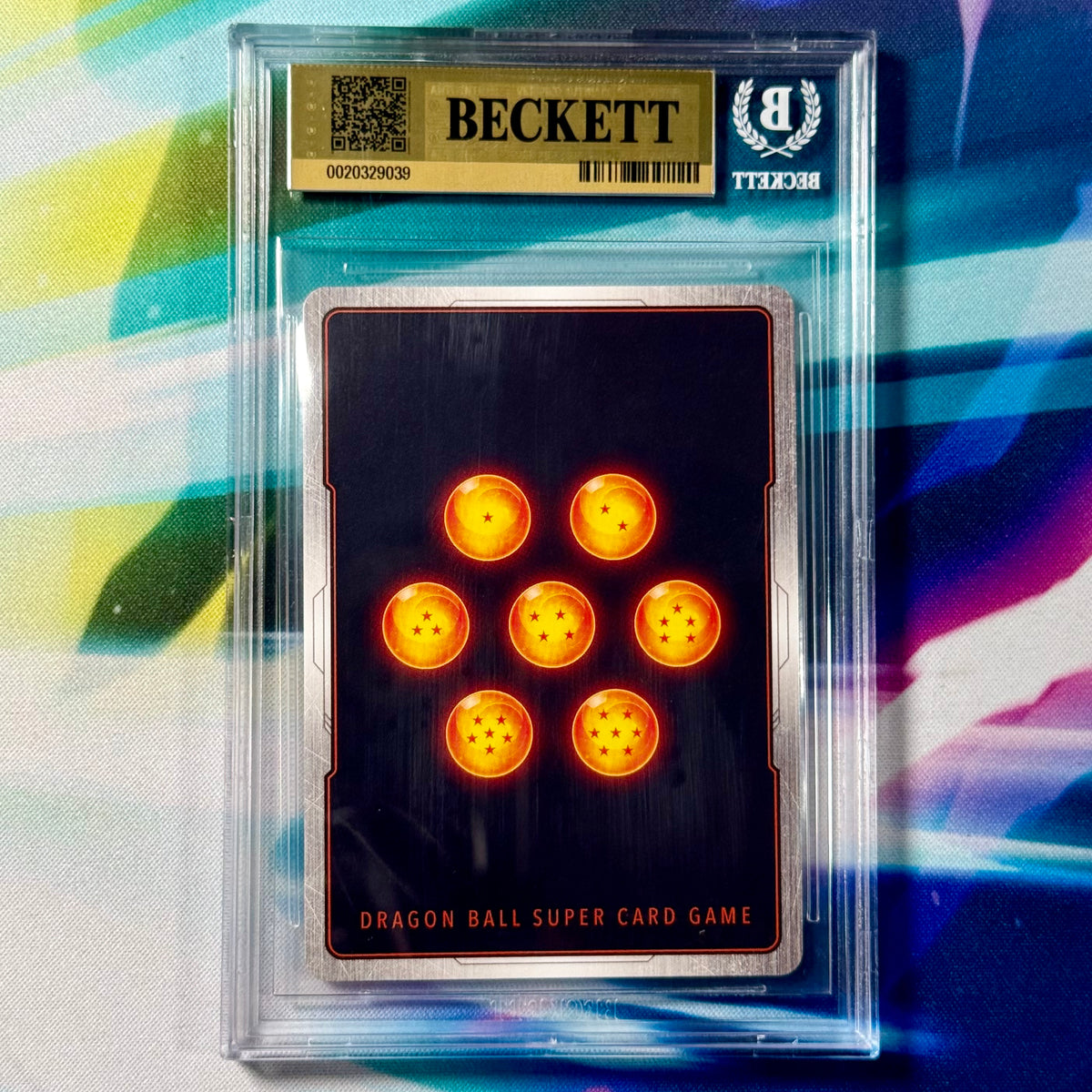 Dragon Ball Super Fusion World Saiyan’s Pride Broly Alt Art Secret Rare BGS 10 Slab