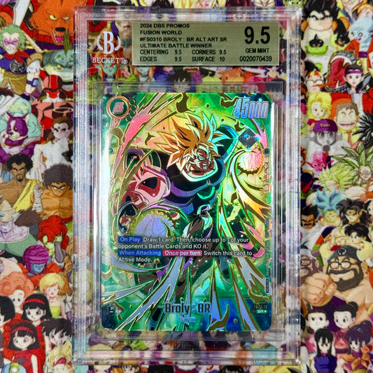 Dragon Ball Super Fusion World 2024 Ultimate Battle Broly: BR Winner Prize BGS 9.5 Slab