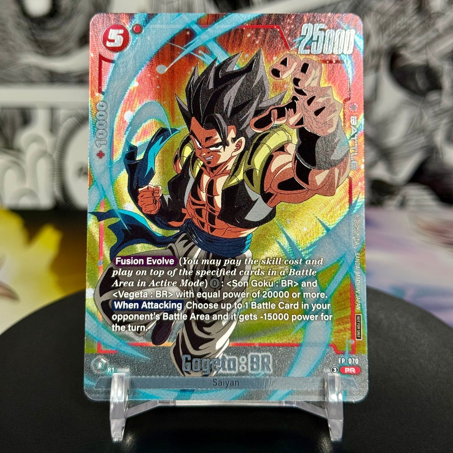 Dragon Ball Super Fusion World Tournament Pack 09 Gogeta: BR Foil Promo