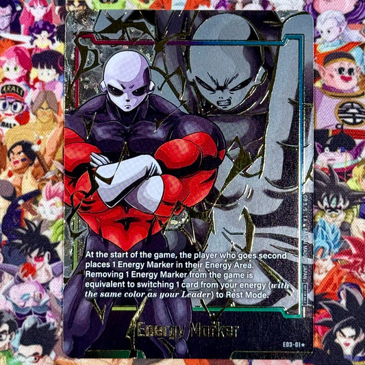 Dragon Ball Super Fusion World Jiren Gold Foil Energy Marker
