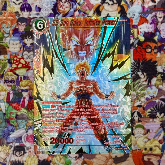 Dragon Ball Super Masters SS Son Goku, Infinite Power Special Rare