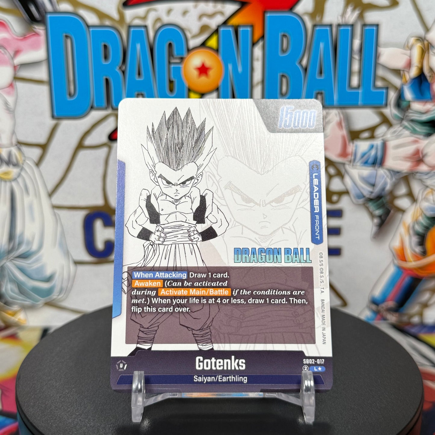 Dragon Ball Super Fusion World Gotenks Alt Art Leader Back