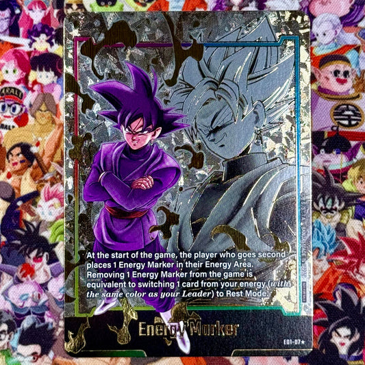 Dragon Ball Super Fusion World Goku Black Gold Foil Energy Marker