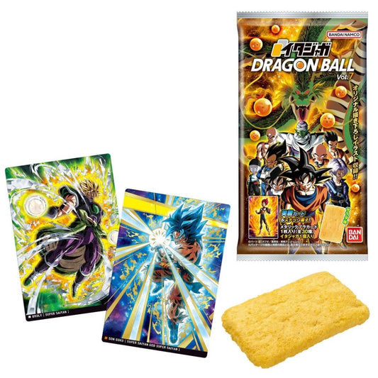 Japanese Dragon Ball Itajaga Wafer Card Volume 7 Booster Pack