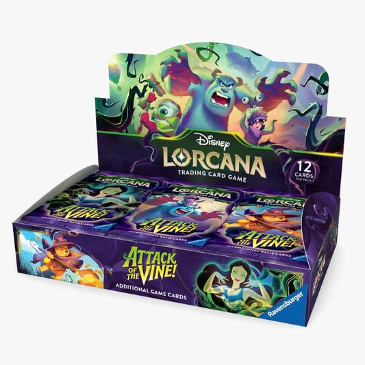Disney Lorcana Attack of the Vine Booster Box