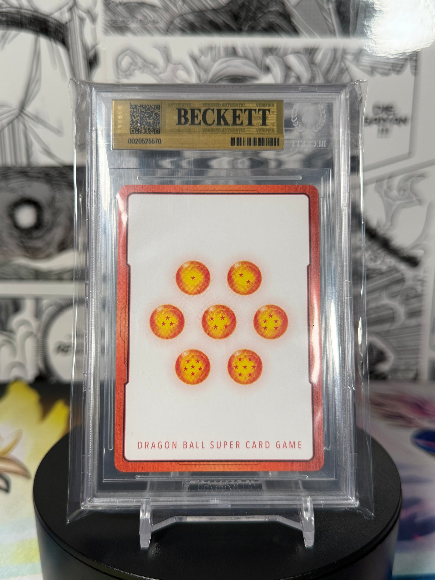 Dragon Ball Super Fusion World 2nd Anniversary Son Gohan Gold Alt Art Energy Maker BGS 9.5 #0020525570