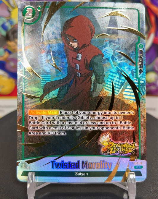 Fusion World Giblet Starter Deck Twisted Morality Gold Stamp Alt Art