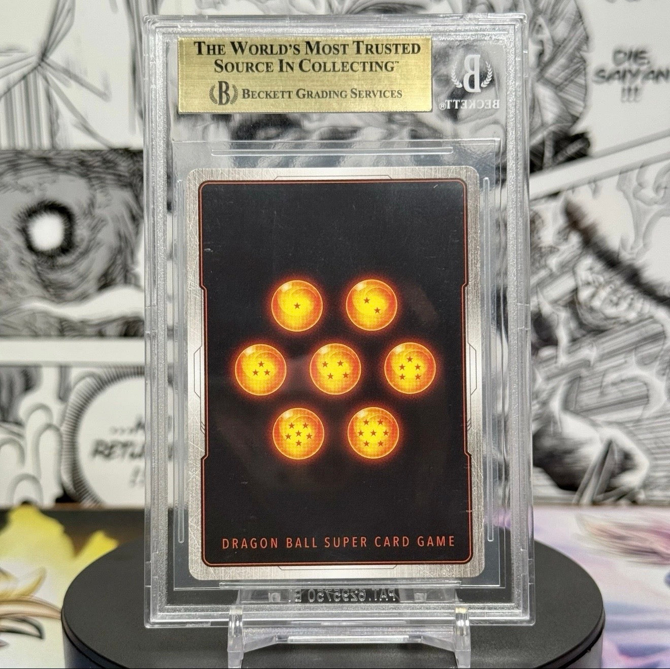 Dragon Ball Super Fusion World FB07 Son Gohan: SH Alt Art Secret Rare BGS 10 Slab