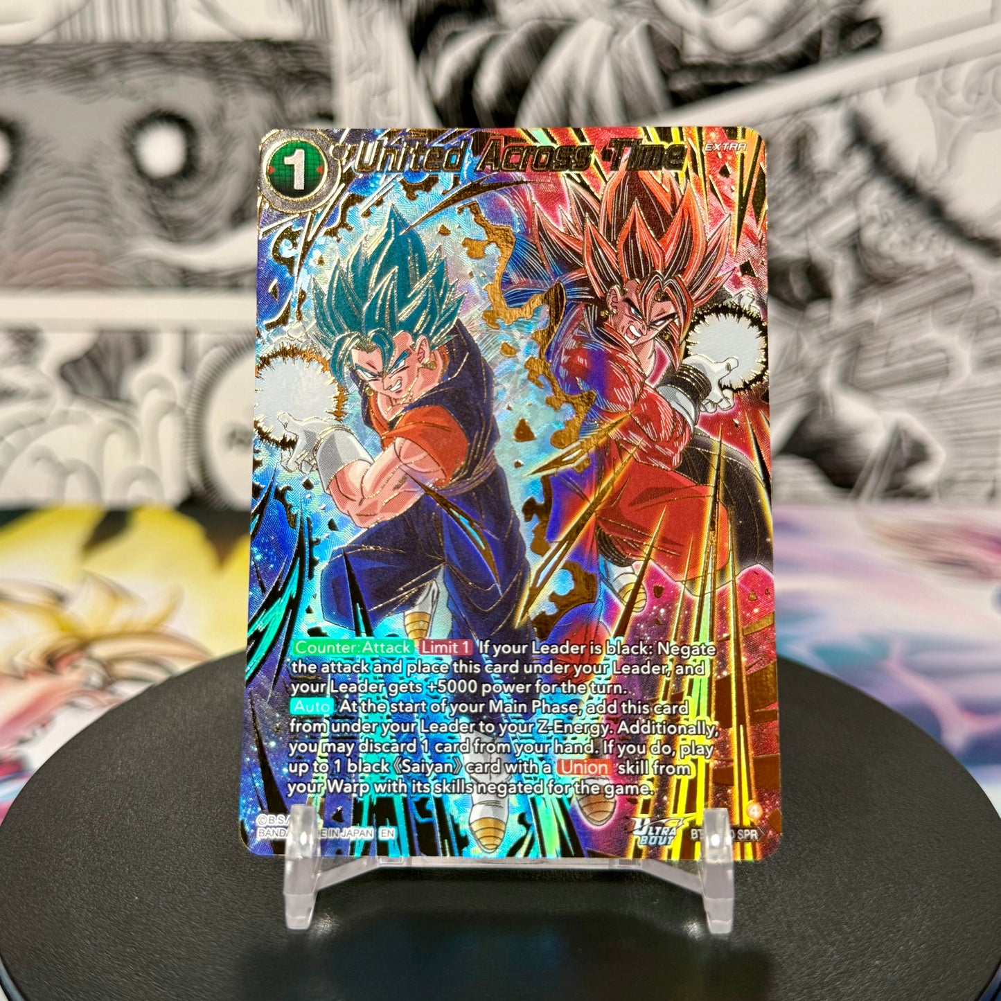 Dragon Ball Super Masters BT31 United Across Time Special Rare