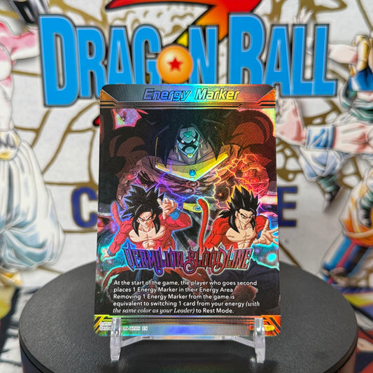 Dragon Ball Super Masters Vermillion Bloodline Silver Foil Energy Marker