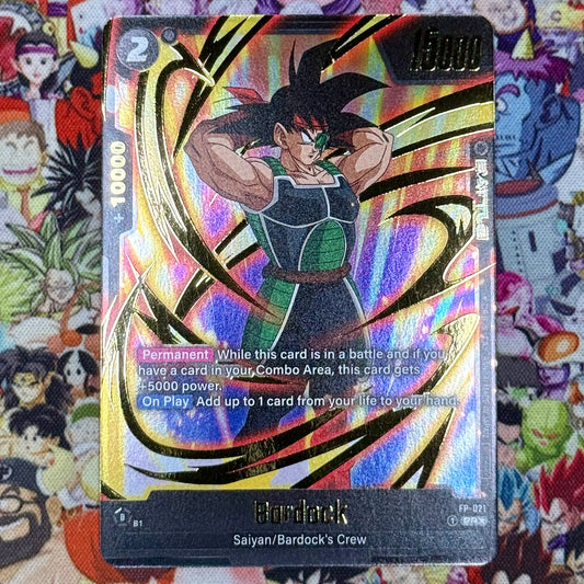 Dragon Ball Super Fusion World Release Event Winner Bardock Prize Card