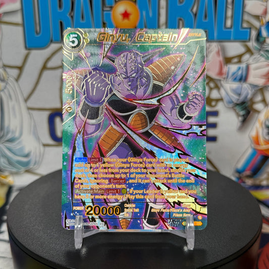 Dragon Ball Super Masters Ginyu, Captain Special Rare