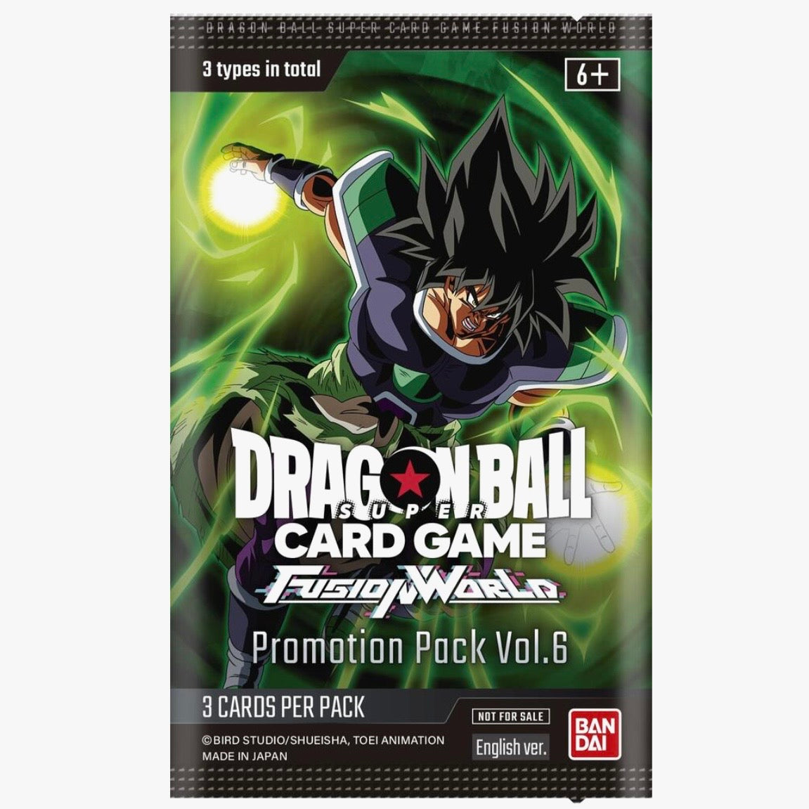 Dragon Ball Super Fusion World Promotion Pack Volume 6