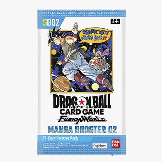 Dragon Ball Super Fusion World Manga Booster 02 Booster Pack
