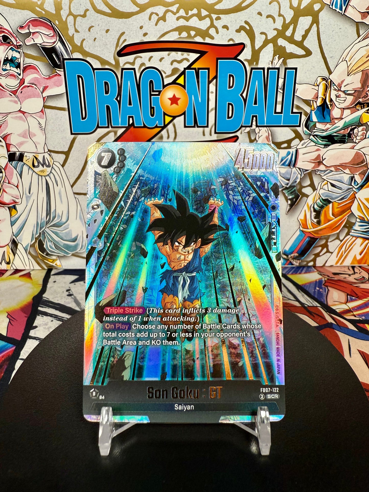 Dragon Ball Super Fusion World Son Goku: GT Secret Rare